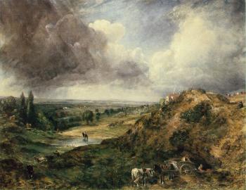 John Constable : Pond in Branchhill